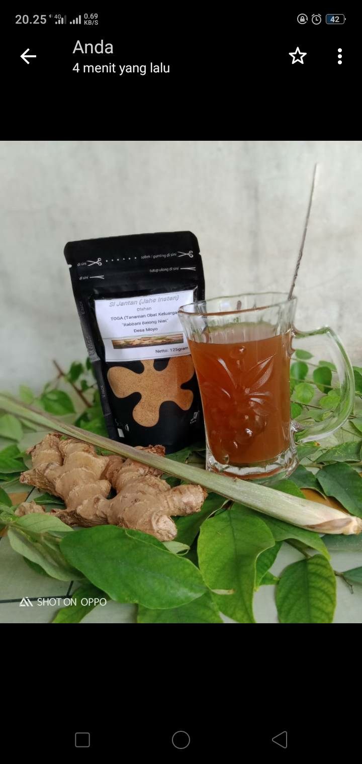 Si JANTAN (Jahe Instan)